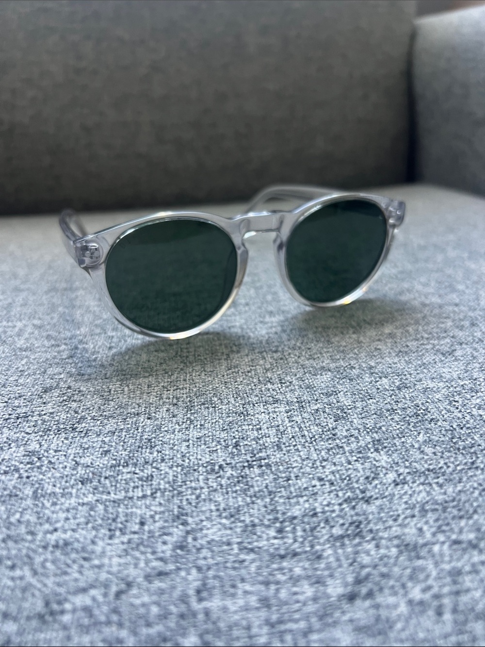 Diff Eyewear clear sunglasses
